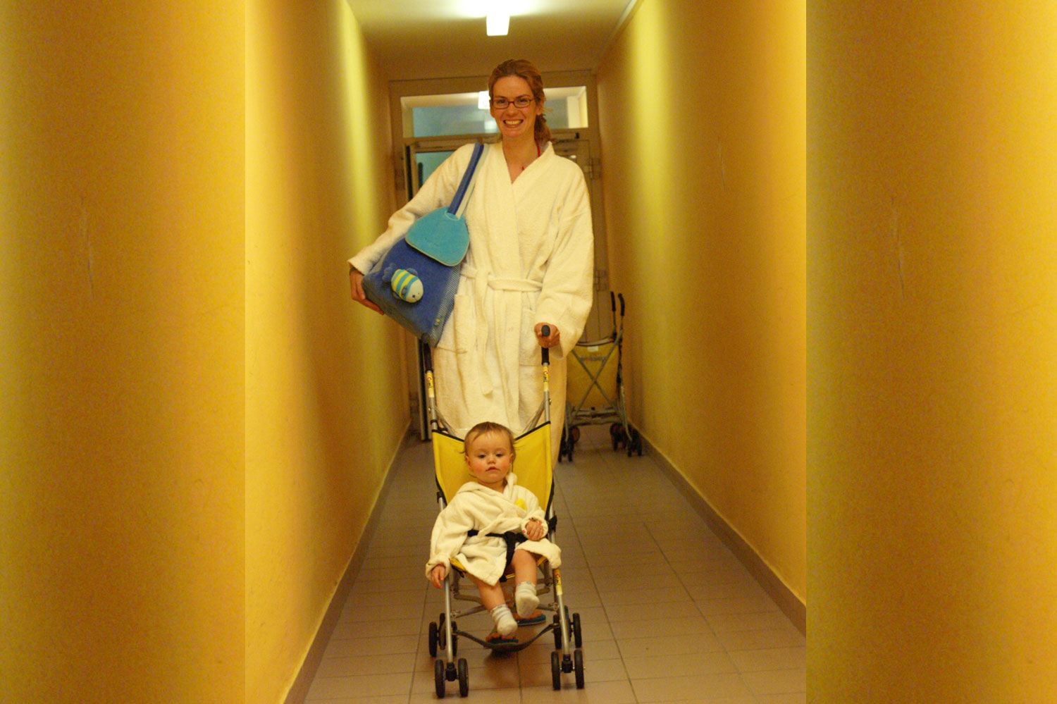 Direkter Zugang zur Therme