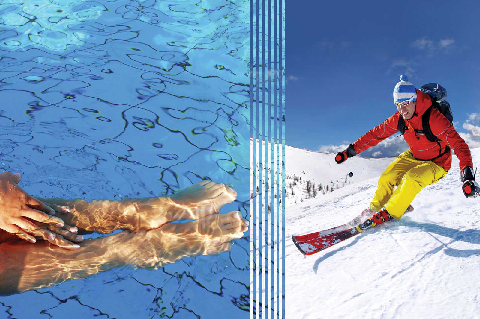 Thermenhotels im Skigebiet